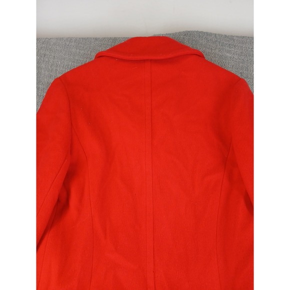 Mackintosh Size 6 Red Wool Authentic Peacoat Coat Jacket Union Made in USA - Picture 8 of 12